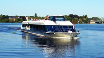 Innoship Referenz Belvedere Fahrgastschiff mit Gastronomie